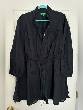 New J. Crew tissue cotton cover up 2X